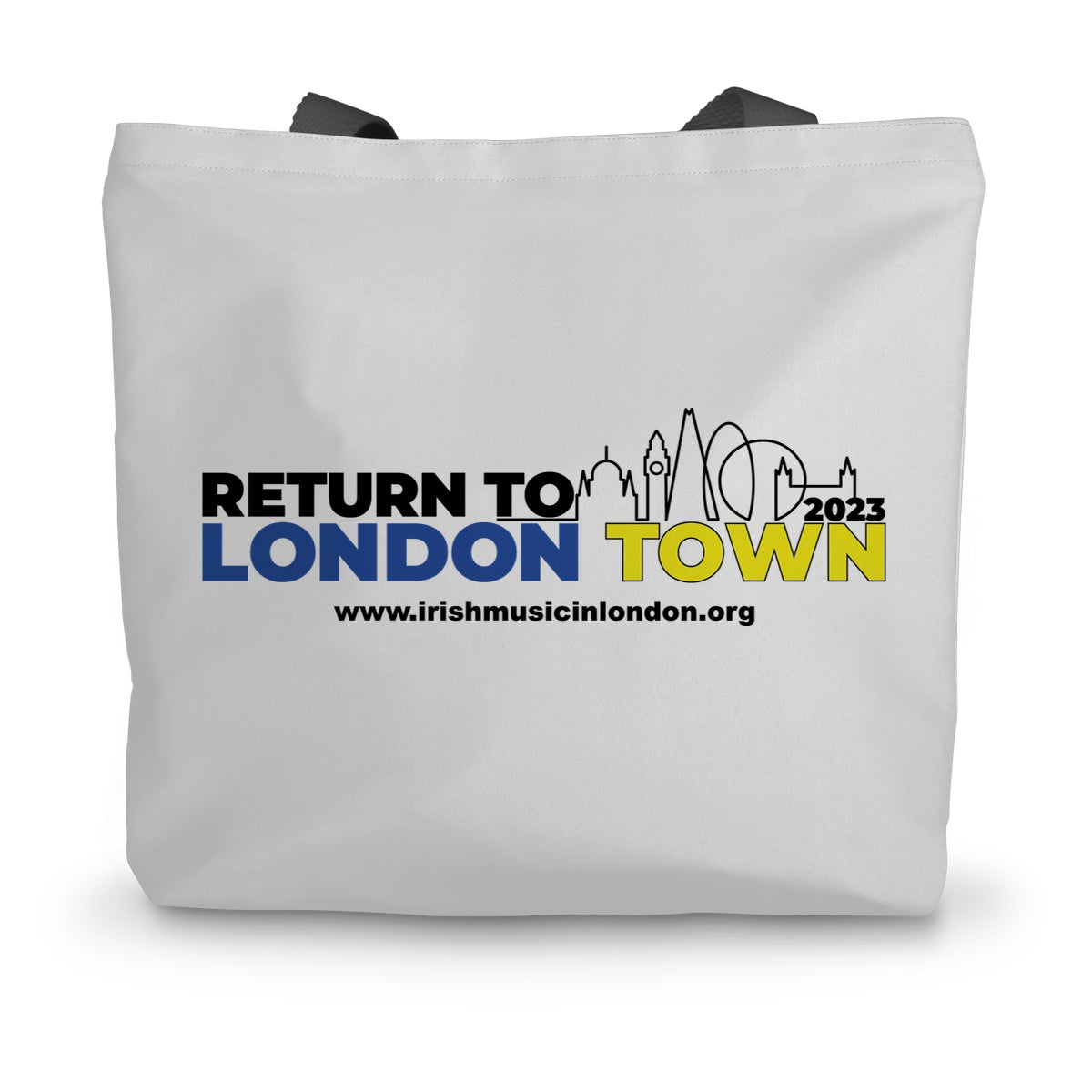Return to London Town 2023 Canvas Tote Bag