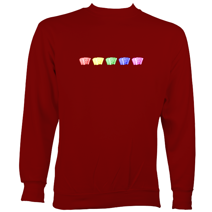 Rainbow Accordions / Melodeons Sweatshirt