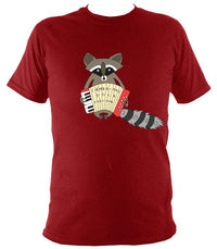 Cambridge Folk Festival - Design 2 - T-shirt - T-shirt - Antique Cherry Red - Mudchutney