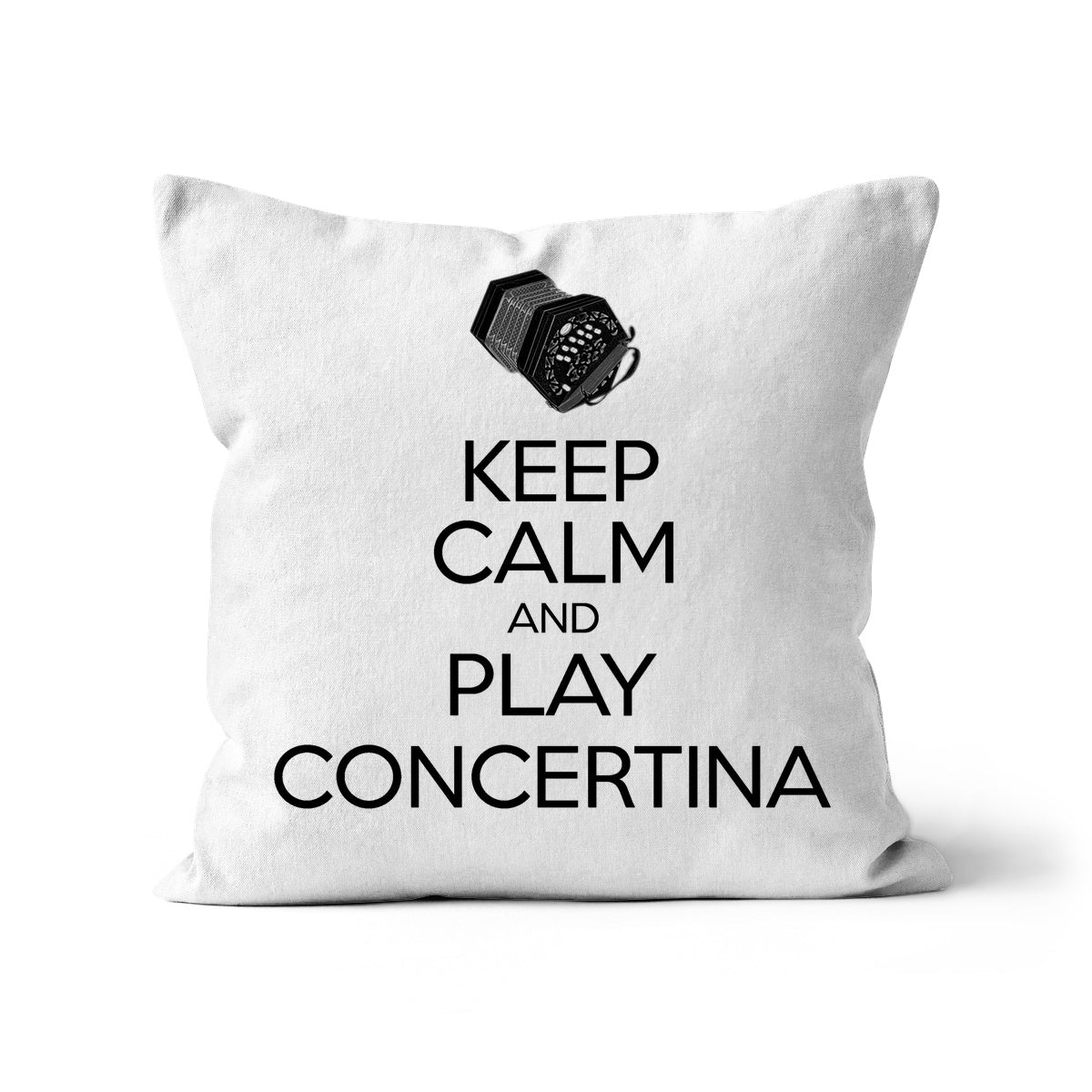Keep Calm & Play Anglo Concertina Cushion