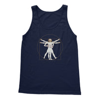 Da Vinci Vitruvian Man Melodeon Tank Top