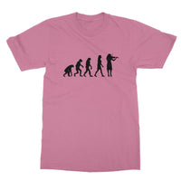 Evolution of Female Fiddle Players T-Shirt