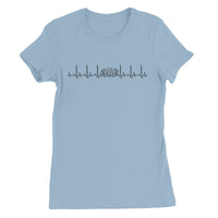 Heartbeat Concertina Women's T-Shirt