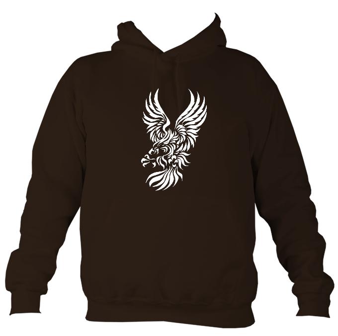 Eagle Hoodie-Hoodie-Hot chocolate-Mudchutney