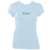 update alt-text with template Flook Ladies Fitted T-shirt - T-shirt - Light Blue - Mudchutney