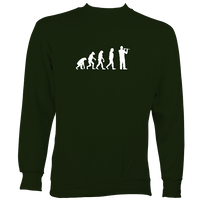 Evolution of Flute Players Sweatshirt