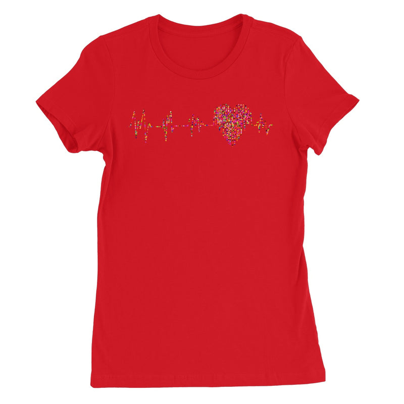 Heart Soundwave Women's T-Shirt