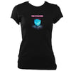 update alt-text with template The Poozies "Punch" Ladies Fitted T-Shirt - T-shirt - Black - Mudchutney