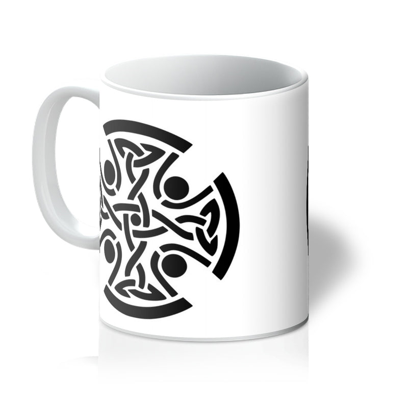 Celtic Woven Cross Mug