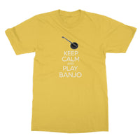 Keep Calm & Play Banjo T-Shirt