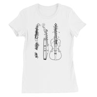 Fiddle Patent Women's T-Shirt