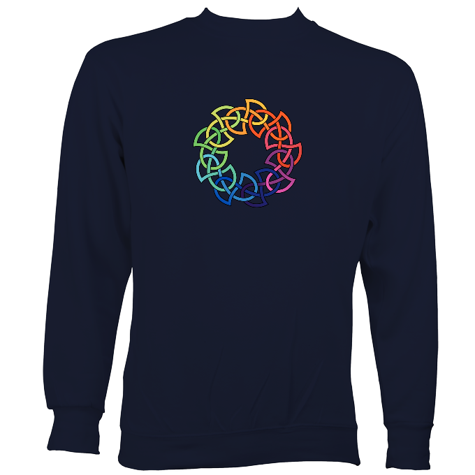 Rainbow Celtic Knot Sweatshirt