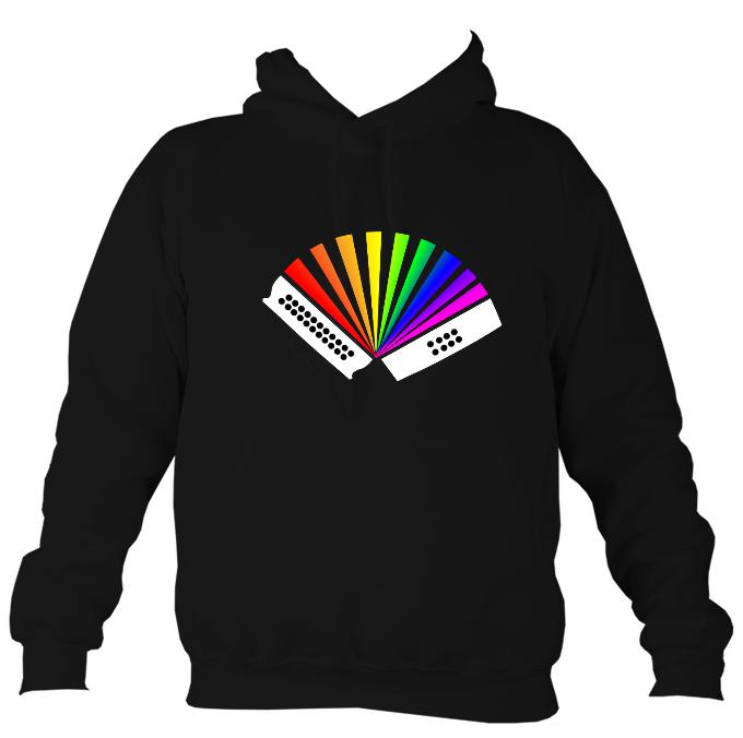 Rainbow Melodeon Hoodie