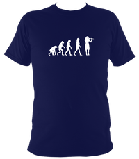 Evolution of Female Flute Players T-Shirt