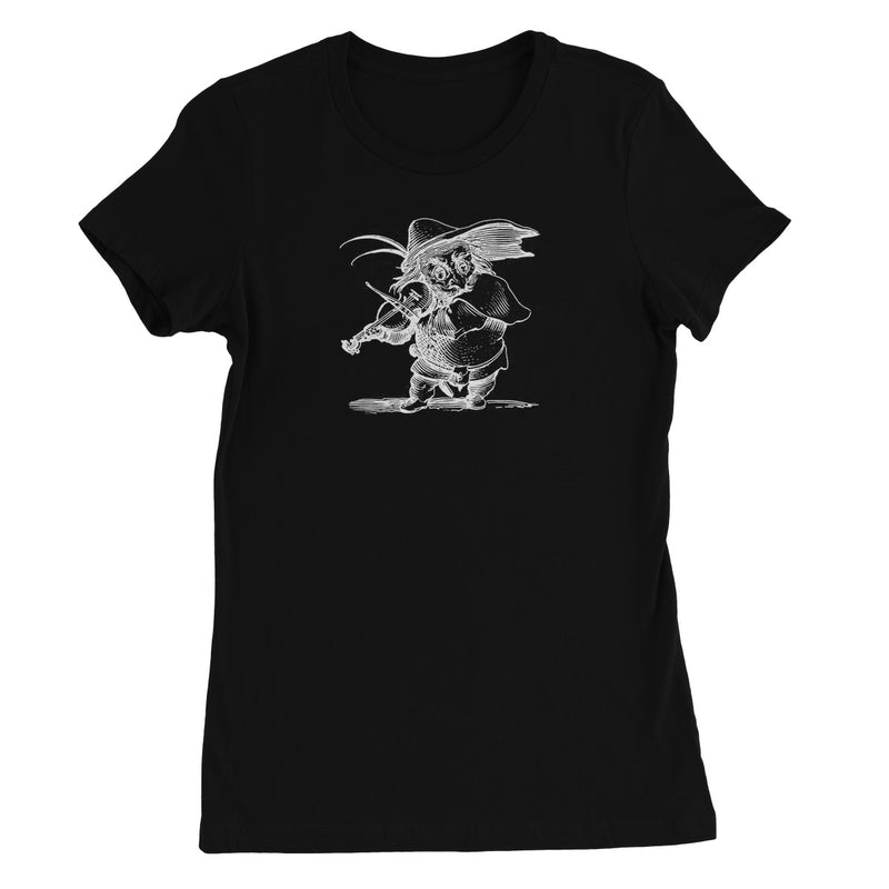 Goblin Playing Fiddle Women's Favourite T-Shirt