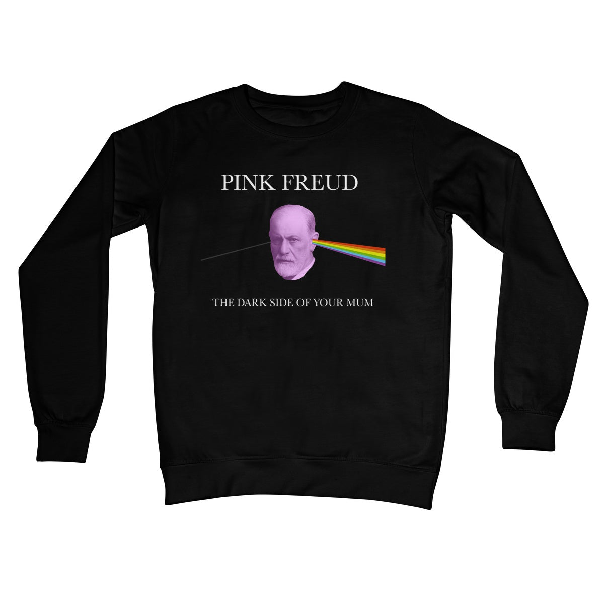 Pink Freud Dark Side of your Mum Crew Neck Sweatshirt