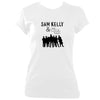 Sam Kelly and the Lost Boys Ladies Fitted T-shirt - T-shirt - White - Mudchutney