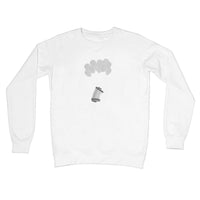 Banksy Style Concertina Crew Neck Sweatshirt