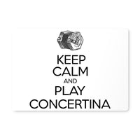 Keep Calm & Play English Concertina Placemat