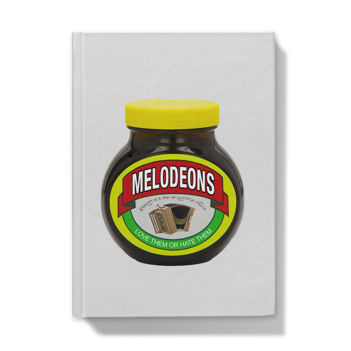 Love Hate Melodeons Hardback Journal