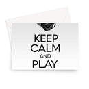 Keep Calm & Play Anglo Concertina Greeting Card