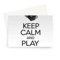 Keep Calm & Play Anglo Concertina Greeting Card