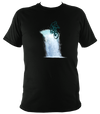 Mountain bike waterfall t-shirt