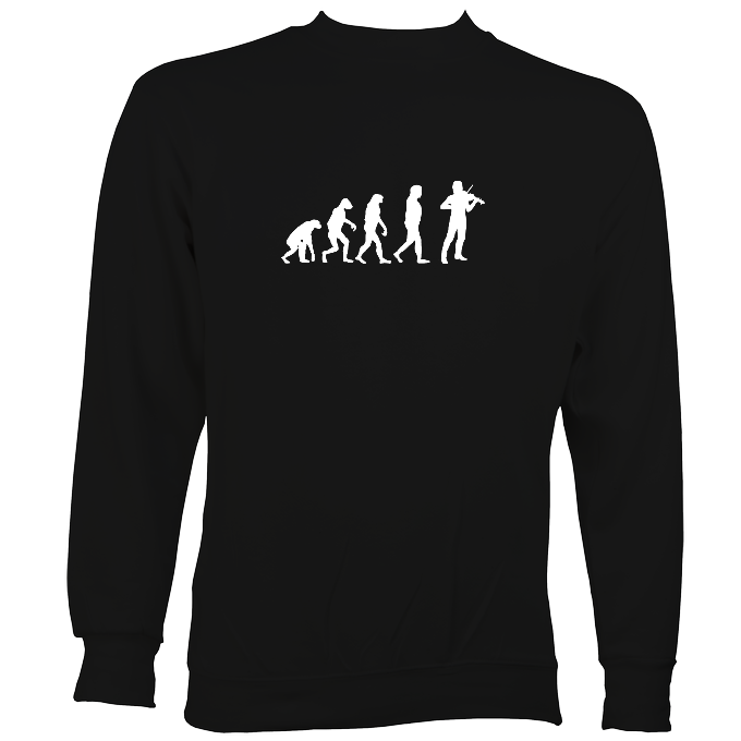 Evolution of Fiddle Players Sweatshirt