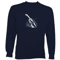 Fiddle and Bow Sketch Sweatshirt