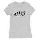 Evolution of Accordion Players Women's T-Shirt