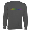 Heartbeat Melodeon in Rainbow Colours Sweatshirt