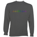 Heartbeat Melodeon in Rainbow Colours Sweatshirt