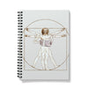 Da Vinci Vitruvian Man Melodeon Notebook