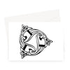 Victorian Celtic Knot Greeting Card