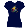 Rochdale Folk Festival 2021 Ladies Fitted T-shirt