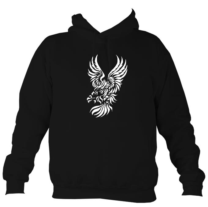 Eagle Hoodie-Hoodie-Jet black-Mudchutney