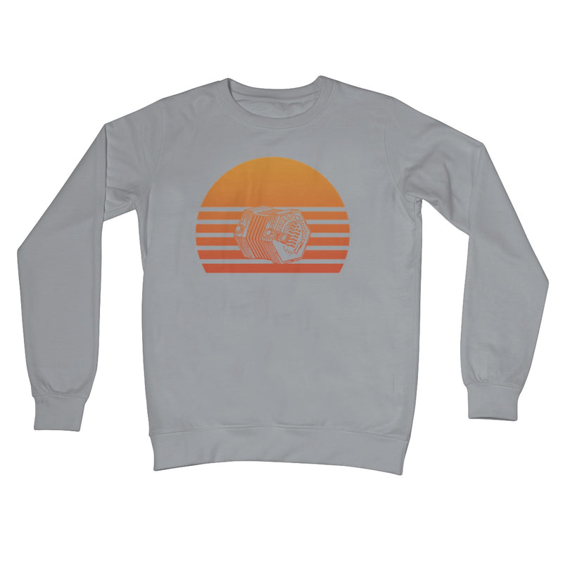 Sunset Concertina Crew Neck Sweatshirt