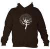 Musical Notes Tree Hoodie-Hoodie-Hot chocolate-Mudchutney