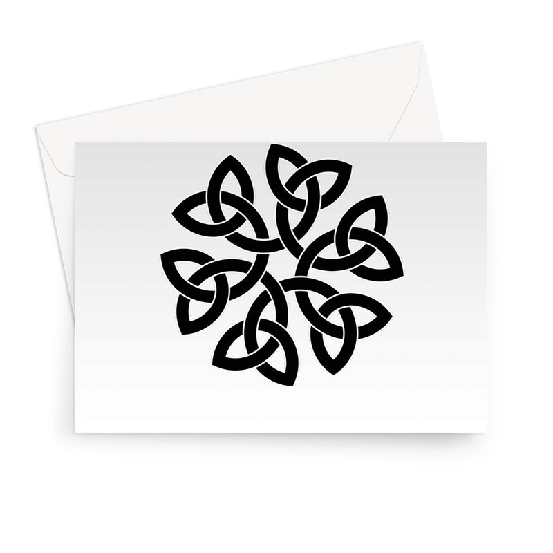 Celtic Flower Greeting Card