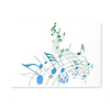 Abstract Music Score Placemat