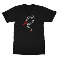 Tribal Dragon Breathing Fire T-Shirt