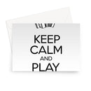 Keep Calm & Play Melodeon Greeting Card