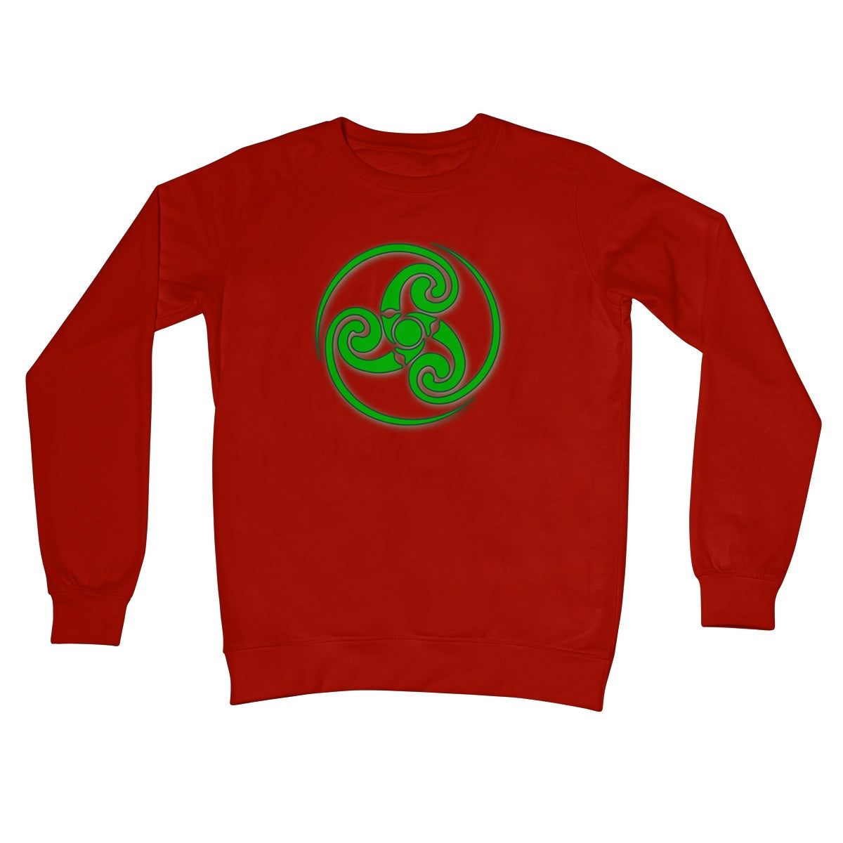 Tribal Celtic Design Crew Neck Sweatshirt