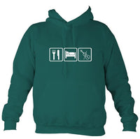 Eat, Sleep, Play Fiddle Hoodie-Hoodie-Jade-Mudchutney