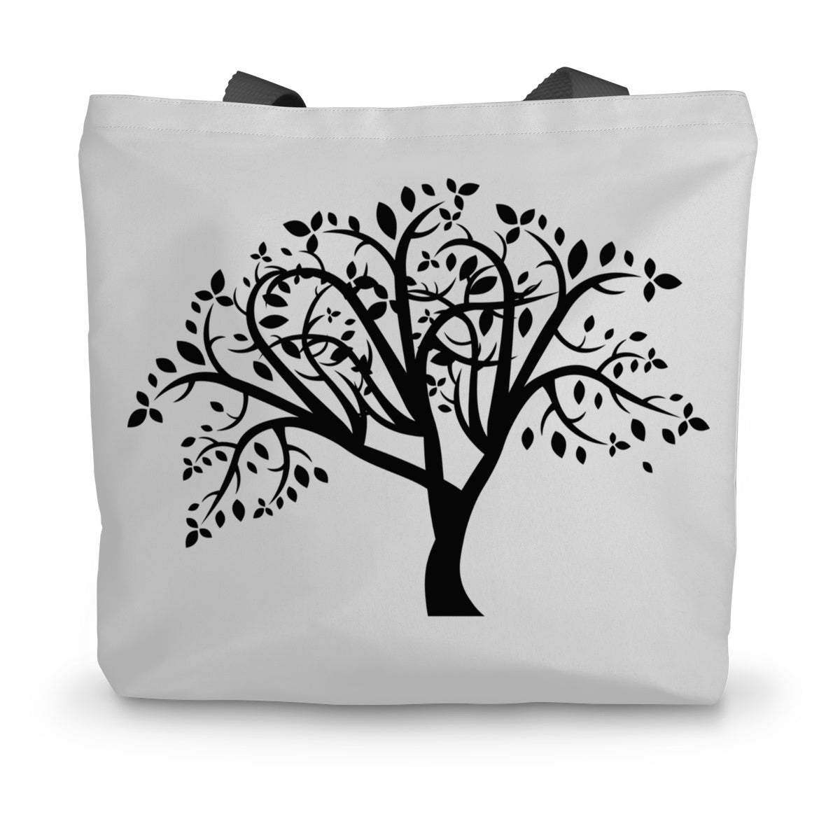 Ornamental Tree Canvas Tote Bag