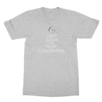 Keep Calm & Play Anglo Concertina T-shirt