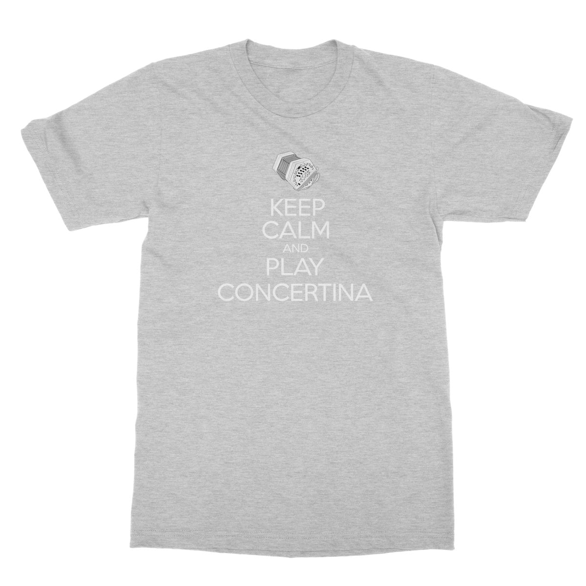 Keep Calm & Play Anglo Concertina T-Shirt