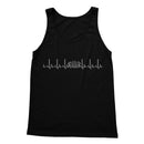 Heartbeat Concertina Tank Top