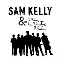 update alt-text with template Sam Kelly and the Lost Boys Ladies Fitted T-shirt - T-shirt - White - Mudchutney