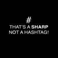 Sharp not Hashtag Sweatshirt